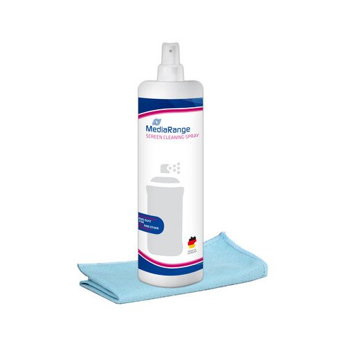 Mediarange Germany ODRZAVANJE HARDVERA SPREJ ZA CISCENJE/250ML SA MIKROFIBER KRPOM/MR721 Cene