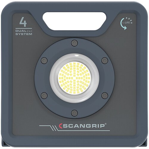 Scangrip Gradbeni LED-reflektor NOVA, delovanje na kabel ali akumulator, NOVA 4 C+R forLIFE, 4000 lm Cene
