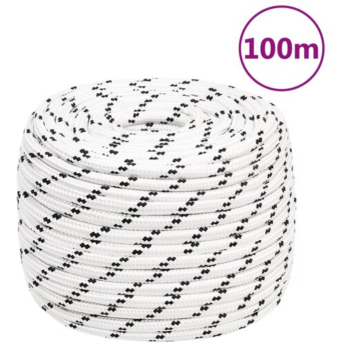  brodski konop bijeli 14 mm x 100 m poliesterski Slike
