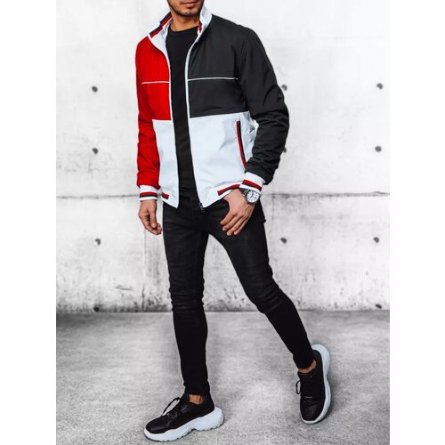 DStreet Men's Transition Jacket White Cene