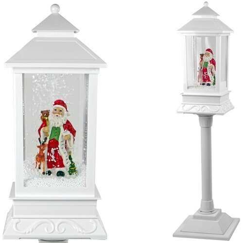 Christmas Decoration Lantern with Santa White Carols Lights Cijene