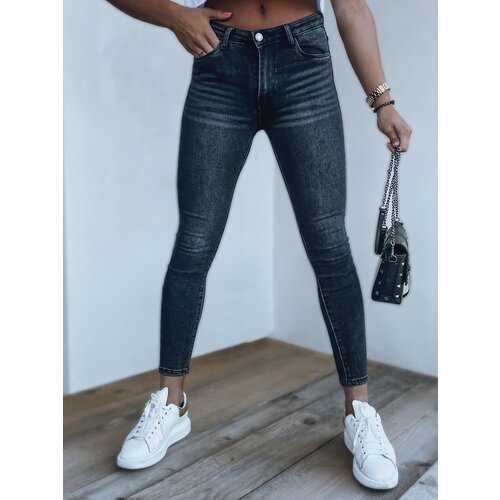 DStreet Jeansy damskie MIKA czarne Slike