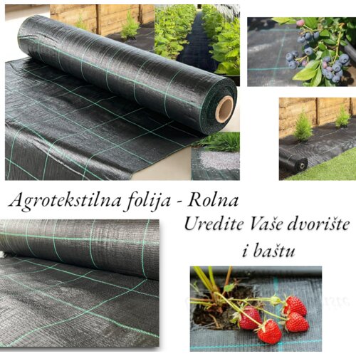 Viktorija Leskovac Agrotekstilna folija-prostirka 1,5x100m Rolna Slike