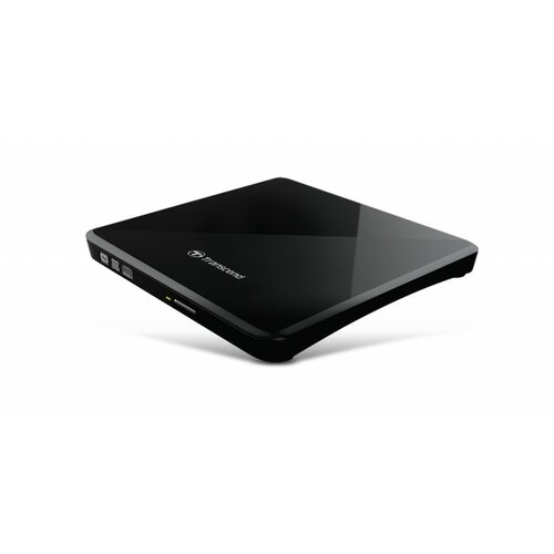 Transcend DVD±R External Ultra Slim 8X, Dual Layer, Retail, USB powered, Black Slike