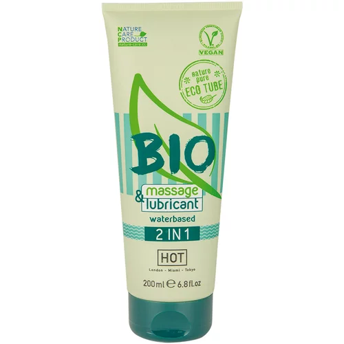 HOT Bio 2 in 1 Massage & Lubricant Waterbased