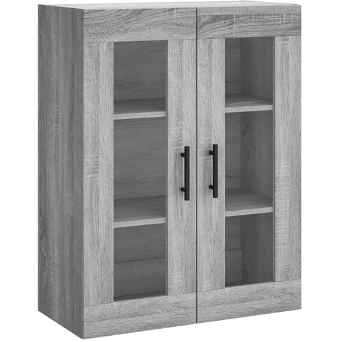 Maison Chic Stenska omarica - Zidna omarica siva sonoma 69,5x34x90 cm iu1206, (22063353) Slike