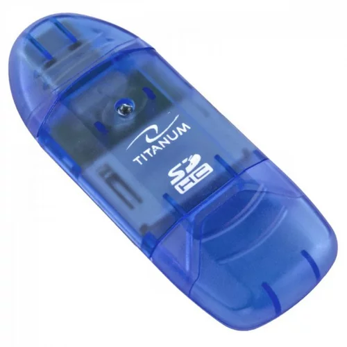 Titanium Čitalec kartic microSD / microSDHC / SDHC / SD / MMC / RS-MMC / miniSD / miniSDHC - na USB