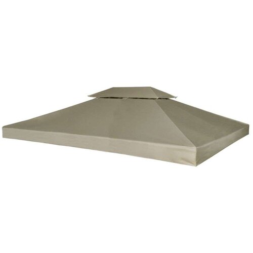  Nadomestna streha za paviljon 310 g/m² bež 3x4 m, (20580625) Cene