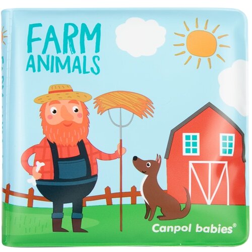 Canpol babies mekana knjiga sa piskom (6m+) - farma 2/083 Slike