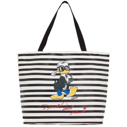 Karl Lagerfeld Nakupovalne torbe A3W50103 KL X DISNEY REVERSIBLE SHO Črna Slike