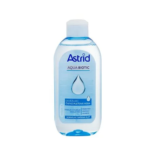 Astrid Aqua Biotic Refreshing Cleansing Water osvežilna čistilna vodica za normalno in mešano kožo za ženske