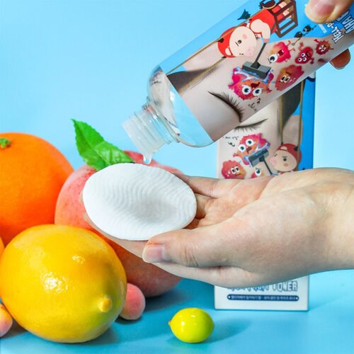 Elizavecca Milky Piggy Hell-Pore Clean Up AHA Fruit Toner tonik za redukcijo raz&amp;scaron;irjenih por s piling učinkom 200 ml Slike