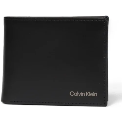 Calvin Klein Jeans CK SMOOTH BIFOLD 5CC W/COIN K50K512076 Crna