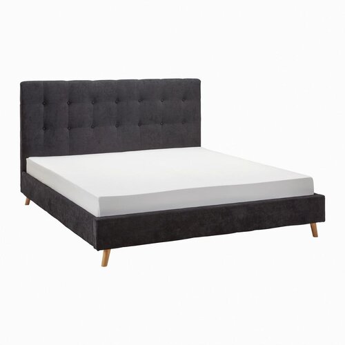 PBJ Oblazinjena Postelja Ronja, Črna, 180x200 Cene