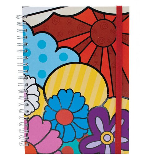 Blok KOLEGIJ A4 CRTE 120L S GUMICOM FLOWERS 4 MARKER 2417 Slike
