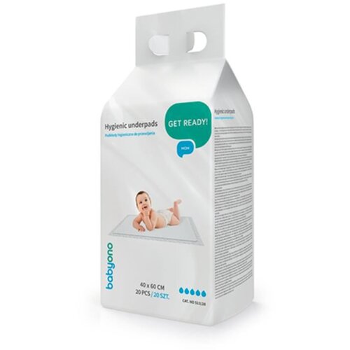 BabyOno Podloga za prematanje 20 kom 40x60 cm Cijene