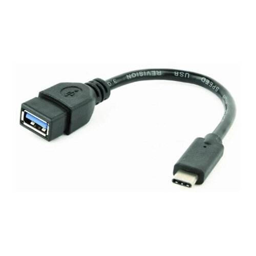 Gembird OTG Adapter USB-C to USB3.0(A), M/F, Cable, Black Slike