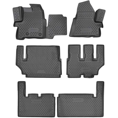 Novline 3D patosnice ford tourneo custom 9 sedišta 2013- set 6 kom Cene