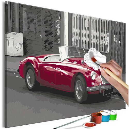  Slika za samostalno slikanje - Red Classic 60x40 Cijene