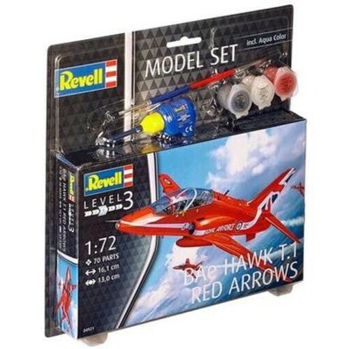 Revell model letala 1:72 model set bae hawk T.1 red arrow 6040 Cene
