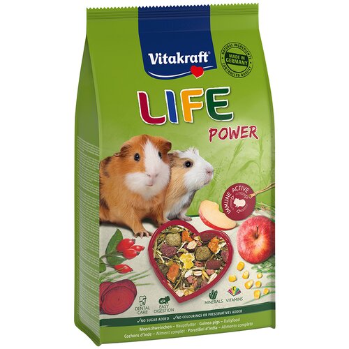 Vitakraft Life Power za zamorce - 5 x 600 g Cijene