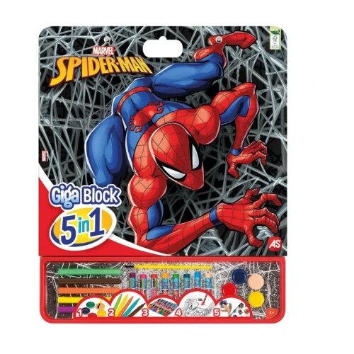  As company giga block 5 u 1 spiderman ( AS27522 ) Cene