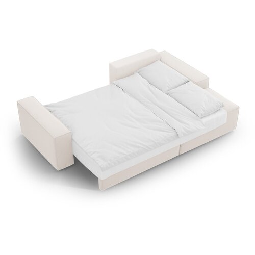 Micadoni Bež raztegljiva kotna sedežna garnitura (desni kot) Jodie &amp;ndash; Home Slike