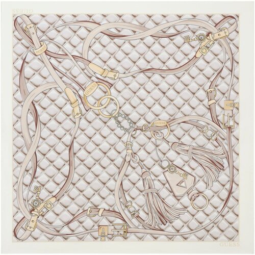 Guess &amp;Scaron;ali &amp;amp; Rute Maxine Prnd Squr Foulard 90X90 Bež Slike