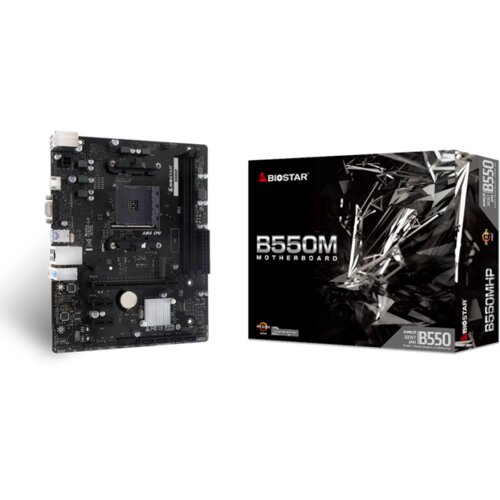 Mb BIOSTAR B550MHP, mATX, Soc AM4, DDR4, M.2, GbE LAN, HDMI, VGA Cijene