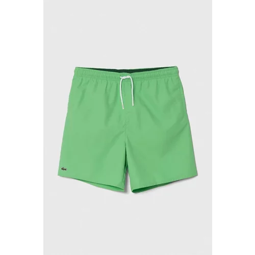 Lacoste Kopalne kratke hlače zelena barva
