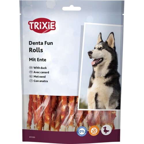 Trixie poslastica za pse Dentafun Chewing Rolls patka 30 komada, 240 g Cijene