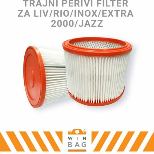 Liv filter za Rio/Inox/Jazz/Aguafilter1500 usisivače - perivi WBHF930 Slike
