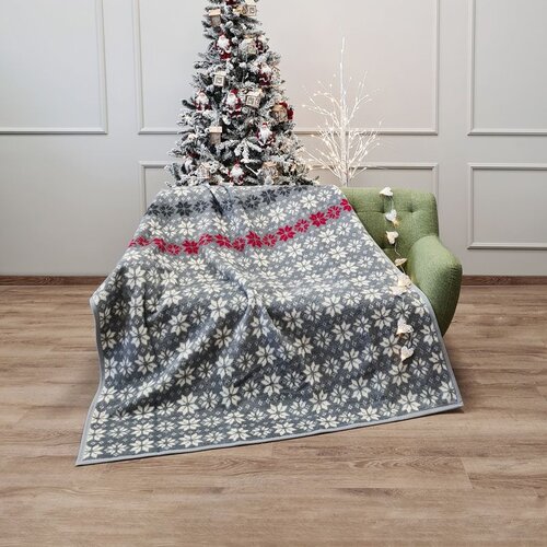 Dekordom ćebe ECO BLANKET 150x200 - Snowflake Grey 16117C Cene