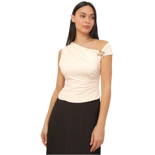 La Modeuse Topi & Bluze 77809_P184493 Bež Cene