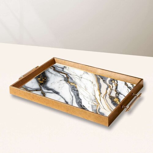 Aberto Design poslužavnik TPEA10017 50 x 29 x 3,5 cm, &scaron;areni Cijene