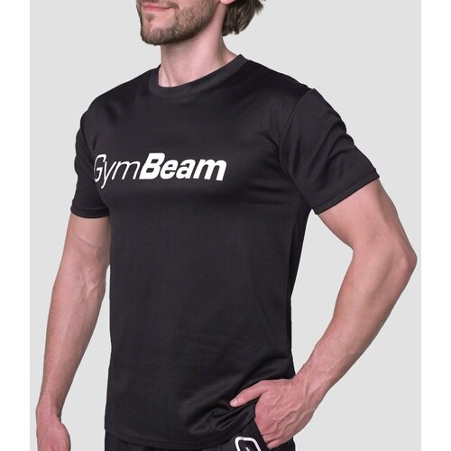 GymBeam Majica Mesh Essence Black Slike