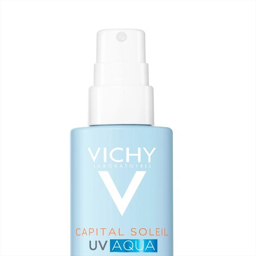 Vichy Capital Soleil UV Aqua za&amp;scaron;čitno pr&amp;scaron;ilo z vlažilnim učinkom SPF 50 200 ml Slike