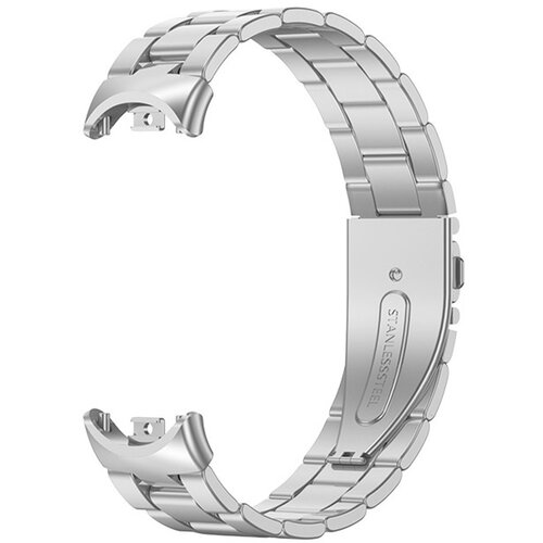 INF Kovinski pa&scaron;ček, združljiv z Xiaomi Mi Band 8/9/10 - Uradni slog Silver, (5000074101) Cene