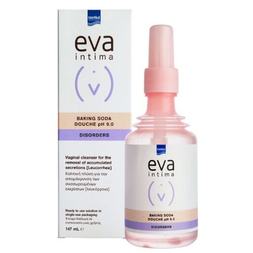 EVA INTIMA Vaginalni irigator Baking soda, pH 9,0 , 147ml Slike