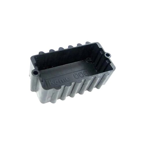 Kemo Modularno kući&amp;scaron;te 70 x 36 x 23 termoplast, crna boja G006 1 kom. Slike
