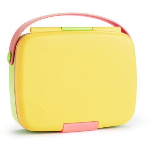 Munchkin Bento Box Yellow jedilni set za otroke 18 m+ 1 kos Slike