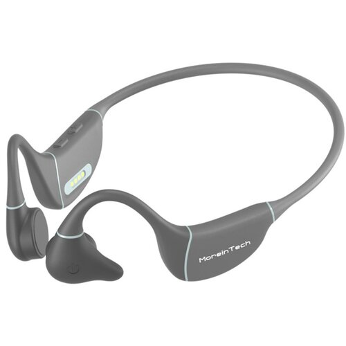 INF Slu&amp;scaron;alke Seahorse serije s kostno prevodnostjo Bluetooth z vgrajenim MP3-jem, iz silikona in titanove zlitine, Bluetooth 5.4, IPX5 Gray, (5000323749) Slike