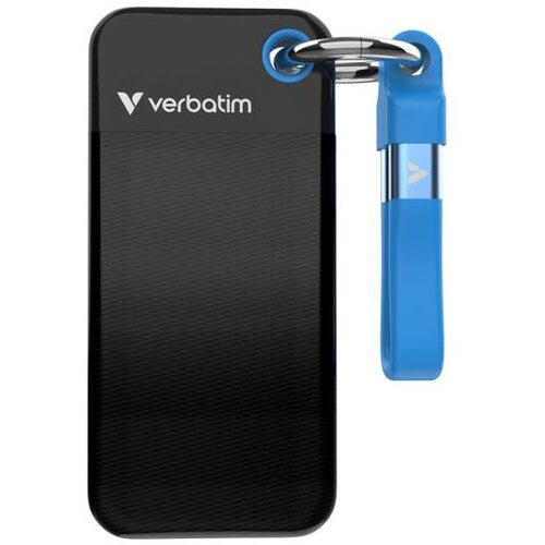 Verbatim SSD Pocket #32283 512GB 3.2 Gen2, USB-C, crno/plava Cijene