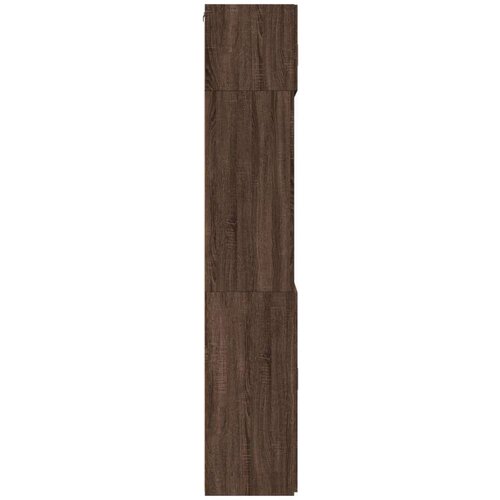 vidaXL Ormarić za pohranu boja hrasta 80x42,5x225 cm konstruirano drvo Cijene