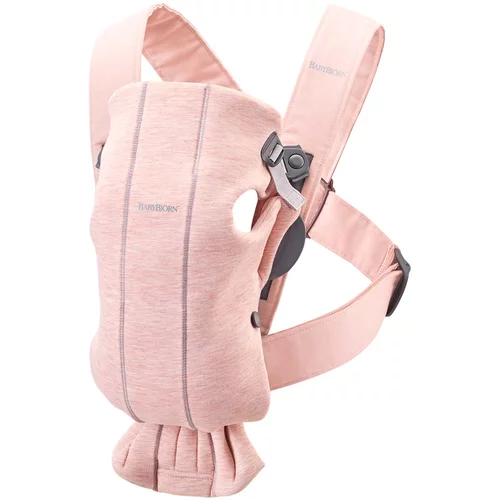 BabyBjörn® ergonomska nosilka mini jersey 3d light pink
