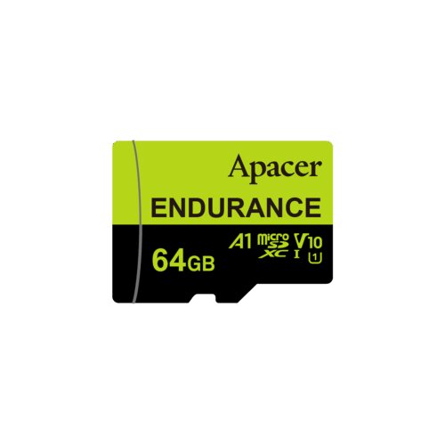  Micro SD card Apacer 64 GB Apacer Endurance microSDXC Read/Write up to 100 MB/s AP64GEDM1D05-R Cijene