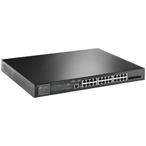 Tp-link SG3428XMP Omada 28-Port upravljiv Switch sa 24- Porta PoE+ + 4-Port 10GE SFP+ L2+ Cene