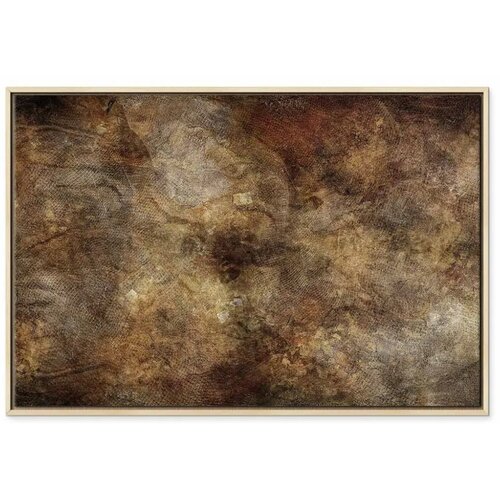  Slika - Rushing Thoughts (1 Part) Vertical 90x60 U prirodnom drvenom okviru Slike