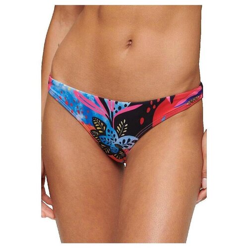 Superdry Kopalke ločene Bas de maillot de bain 2 pi&egrave;ces Tropical Cheeky Modra Cene