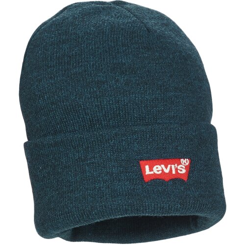 Levi&amp;#039;s RED BATWING EMBROIDERED SLOUCHY BEANIE Plava Slike